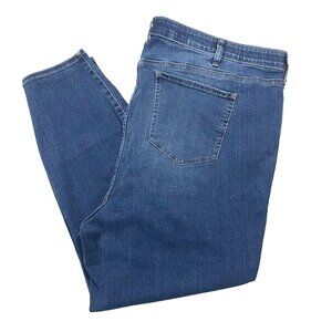 TORRID Sky High Skinny Blue 26R Premium Stretch Plus Size Everyday Jean Normcore